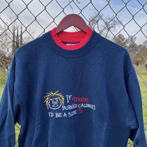 Vintage 90s Mccc Energy Sportswear Calories Sweatshirt